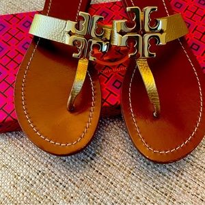 Tory Burch sandals. Worn once.